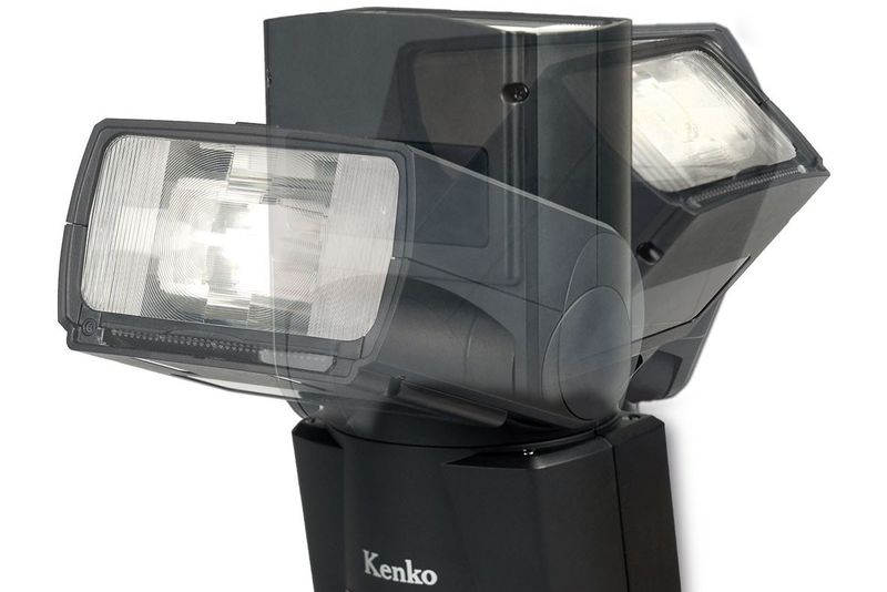 Kenko AI Flash AB600-R mit motorisiertem Schwenkreflektor