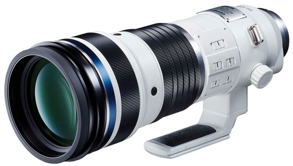 M.ZUIKO PRO DIGITAL ED 150-400 mm F4.5 TC 1.25X IS (Prototyp) – Bild: Olympus M.ZUIKO PRO DIGITAL ED 150-400 mm F4.5 TC 1.25X IS (Prototyp) – Bild: Olympus