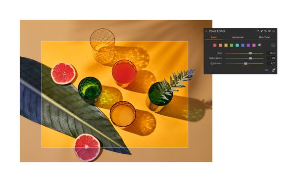 Basic Farbeditor in Capture One 20 Basic Farbeditor in Capture One 20