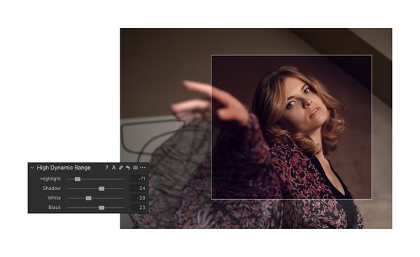 HDR-Werkzeug in Capture One 20 HDR-Werkzeug in Capture One 20