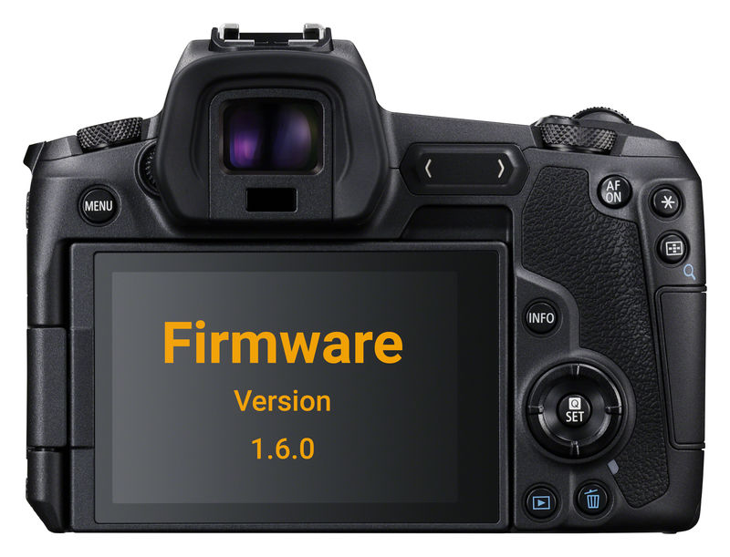 Canon EOS R Firmwareupdate auf Version 1.6.0 (Symbolbild)