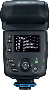 Nissin MG80 Pro von hinten Nissin MG80 Pro von hinten