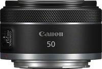 Canon RF 50 mm f/1.8 STM in schwarz von oben