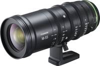 Fujifilm FUJINON MKX 18-55 mm T2.9 in schwarz mit Stativschelle von vorne links