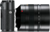 Leica Noctilux-M 1:1.25/75 mm Asph. in schwarz an M10 von rechts Leica Noctilux-M 1:1.25/75 mm Asph. in schwarz an M10 von rechts