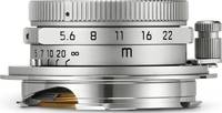 Leica Summaron-M 1:5.6/28 mm in silber von oben