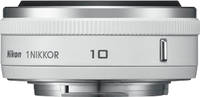 Nikon 1 NIKKOR 10 mm 1:2.8 in weiß von oben