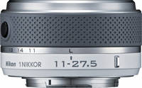 Nikon 1 NIKKOR 11-27,5 mm 1:3.5-5.6 in weiß von oben