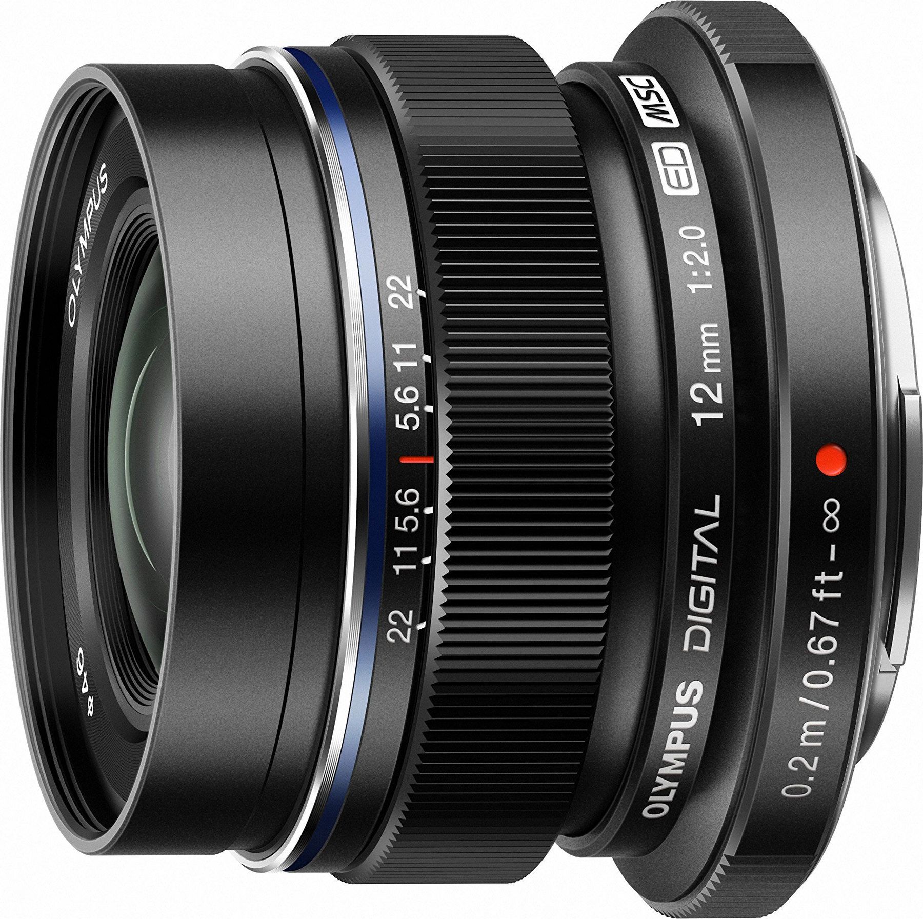 Vhbw Paraluce 46mm Nero Compatibile Con Olympus 12 Mm 2 ED (EW