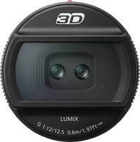 Panasonic Lumix G 12,5 mm F12 3D (H-FT012E) Vorderansicht