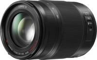 Panasonic Lumix G Vario 35-100 mm F2.8 Power OIS (H-HS35100E) in schwarz von vorne links