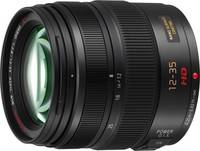 Panasonic Lumix G X Vario 12-35 mm F2.8 Asph. Power OIS (H-HS12035E) in schwarz von vorne links