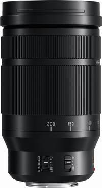 Panasonic Leica DG Vario-Elmarit 50-200 mm F2.8-4.0 Asph. OIS (H-ES50200E) in schwarz von oben