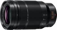 Panasonic Leica DG Vario-Elmarit 50-200 mm F2.8-4.0 Asph. OIS (H-ES50200E) in schwarz von vorne links