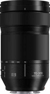 Panasonic Lumix S 70-300 mm F4.5-5.6 Makro OIS (S-R70300E) in schwarz von oben