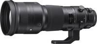 Sigma 500 mm F4 DG OS HSM Sports in schwarz mit Stativschelle von vorne links