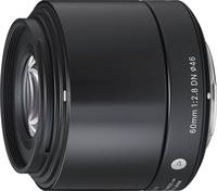 Sigma 60 mm F2.8 DN Art in schwarz von vorne links Sigma 60 mm F2.8 DN Art in schwarz von vorne links