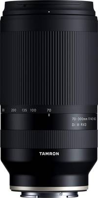 Tamron 70-300 mm F/4.5-6.3 Di III RXD (A047) in schwarz von oben