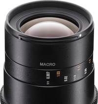 Walimex pro 100/3.1 Makro VDSLR in schwarz von vorne oben