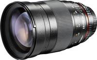 Walimex pro 135/2.0 in schwarz von vorne links