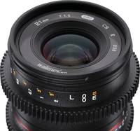 Walimex pro 21/1.5 VCSC in schwarz von vorne oben Walimex pro 21/1.5 VCSC in schwarz von vorne oben