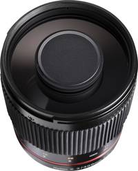 Walimex pro 300/6.3 in schwarz von vorne oben