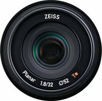 Zeiss Touit 1.8/32 Vorderansicht