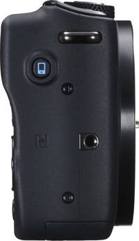 Canon EOS M10 in schwarz von rechts Canon EOS M10 in schwarz von rechts