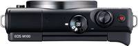 Canon EOS M100 in schwarz von oben