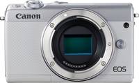 Canon EOS M100 in weiß von vorne