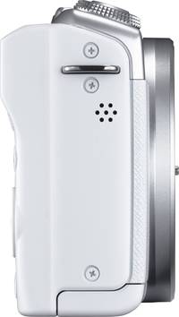 Canon EOS M200 in weiß von rechts Canon EOS M200 in weiß von rechts