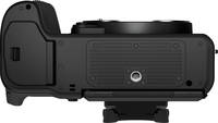 Fujifilm GFX100S in schwarz von unten