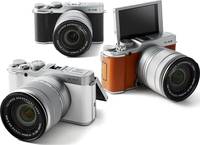 Fujifilm X-A2 Lineup schwar weiß braun