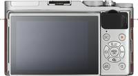 Fujifilm X-A3 in braun von hinten