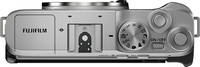 Fujifilm X-A7 in silber von oben