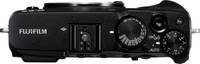 Fujifilm X-E3 in schwarz von oben Fujifilm X-E3 in schwarz von oben