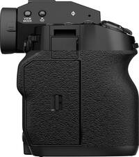 Fujifilm X-H2 in schwarz von rechts Fujifilm X-H2 in schwarz von rechts