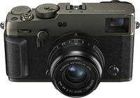 Fujifilm X-Pro3 in DR Black mit Fujinon XF 35mm von vorne oben