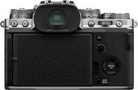 Fujifilm X-T4 in silber von hinten
