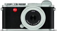 Leica CL (Typ 7323) in silber mit Vario Elmarit TL 18mm von vorne