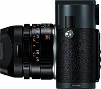 Leica M-E (Typ 220) in schwarz mit Summicron m 35mm von links Leica M-E (Typ 220) in schwarz mit Summicron m 35mm von links