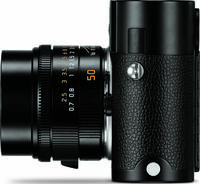 Leica M Monochrom (Typ 246) in schwarz mit Summicron M 50mm von links Leica M Monochrom (Typ 246) in schwarz mit Summicron M 50mm von links