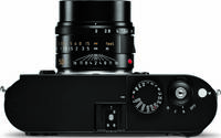 Leica M Monochrom (Typ 246) in schwarz mit Summicron M 50mm von oben Leica M Monochrom (Typ 246) in schwarz mit Summicron M 50mm von oben