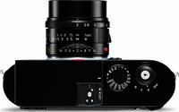 Leica M (Typ 262) in schwarz mit Summicron m 50mm von oben Leica M (Typ 262) in schwarz mit Summicron m 50mm von oben