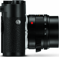 Leica M10-P (Typ 3656) in schwarz mit Summicron M 50mm von rechts