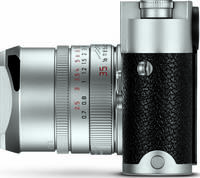 Leica M10-P (Typ 3656) in silber mit Summicron M 35mm von links