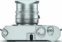 Leica M10-R (Typ 6376) in silber mit Summilux M35 von oben Leica M10-R (Typ 6376) in silber mit Summilux M35 von oben