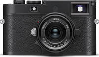 Leica M11 P (Typ 2416) in schwarz mit Summicron M 28mm f2 asph von vorne Leica M11 P (Typ 2416) in schwarz mit Summicron M 28mm f2 asph von vorne