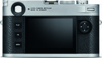 Leica M11 (Typ 2416) in silber von hinten Leica M11 (Typ 2416) in silber von hinten