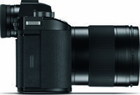 Leica SL2-S (Typ 9584) in schwarz mit APO Summicron 50mm f2 von rechts
